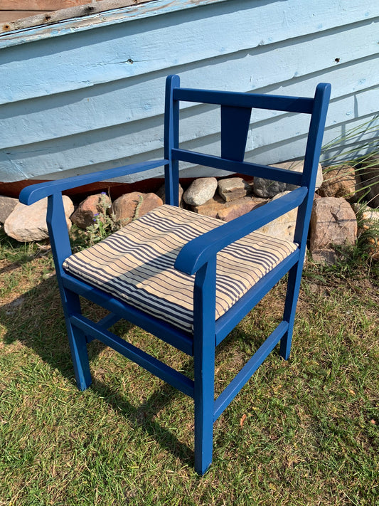 Kaare klint Børnestol i blå med pude