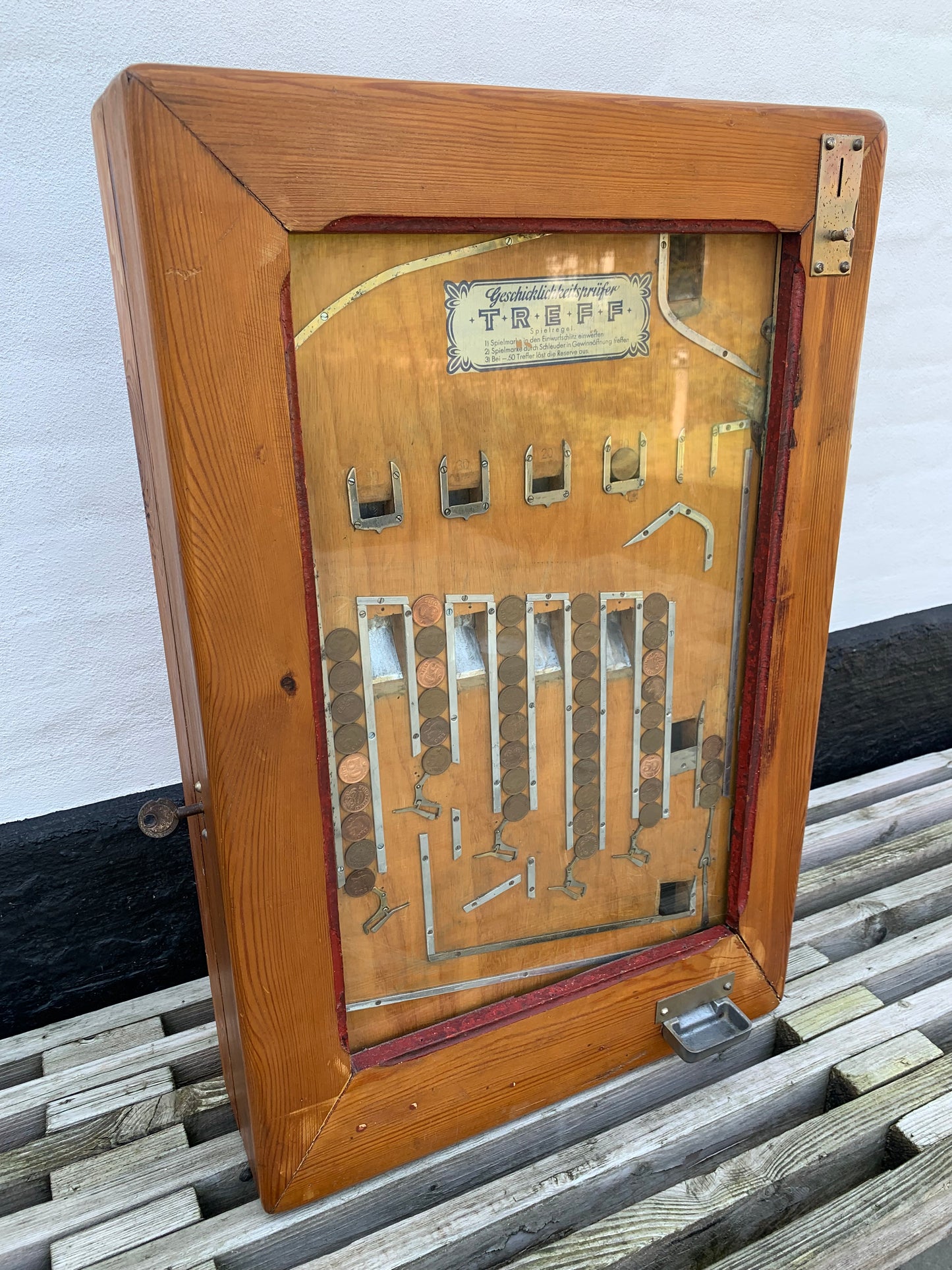 Gammel spilleautomat
