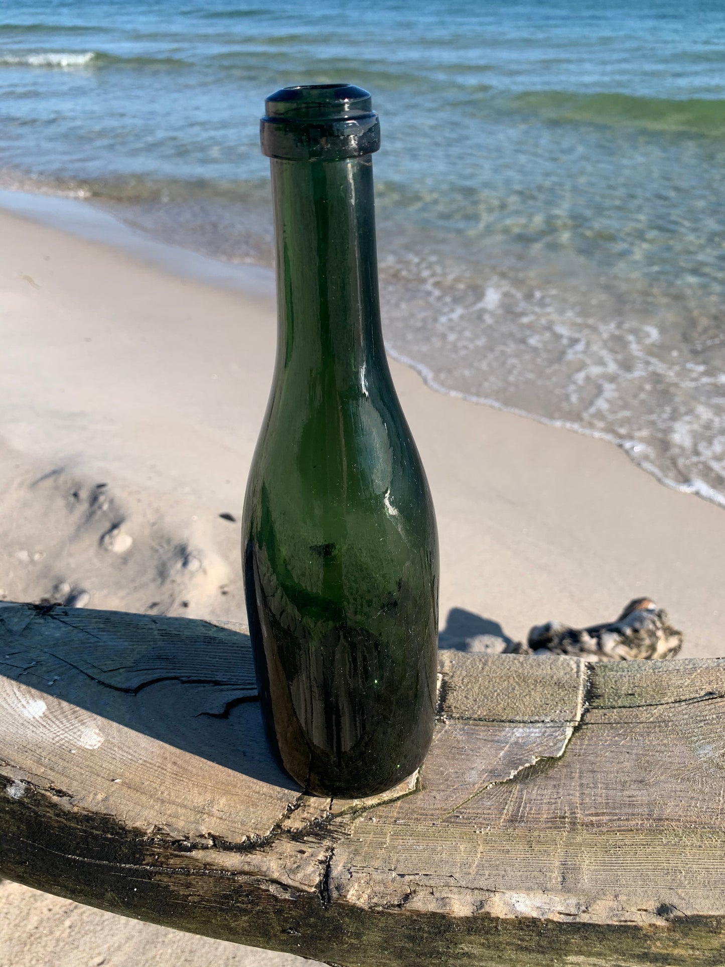 Dekorativ gammel flaske