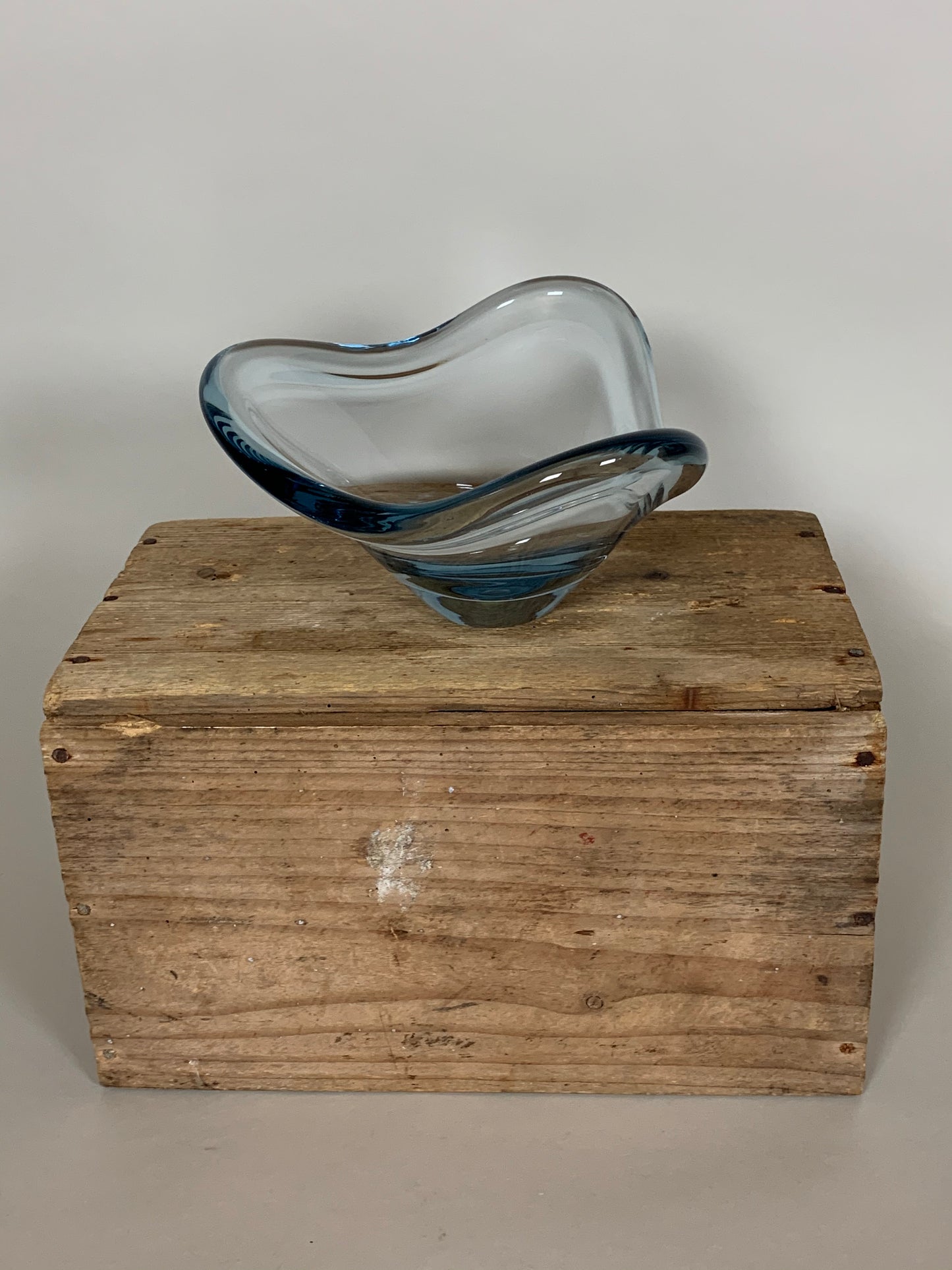 Holmegaard glasskål - Blå
