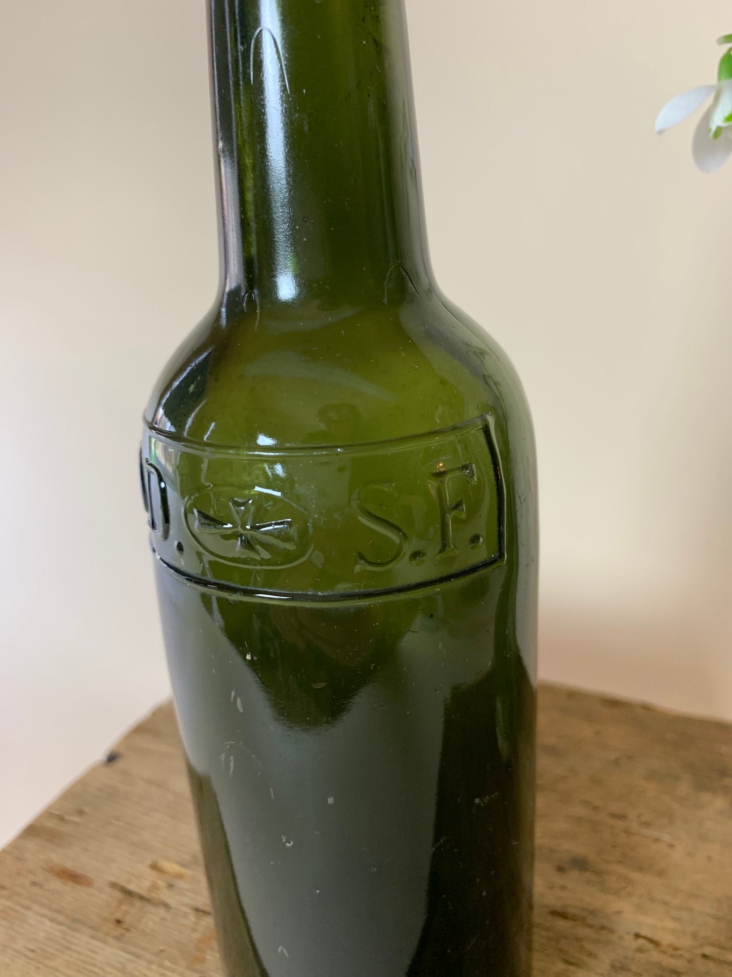 Mørkgrøn D.D.S.F flaske