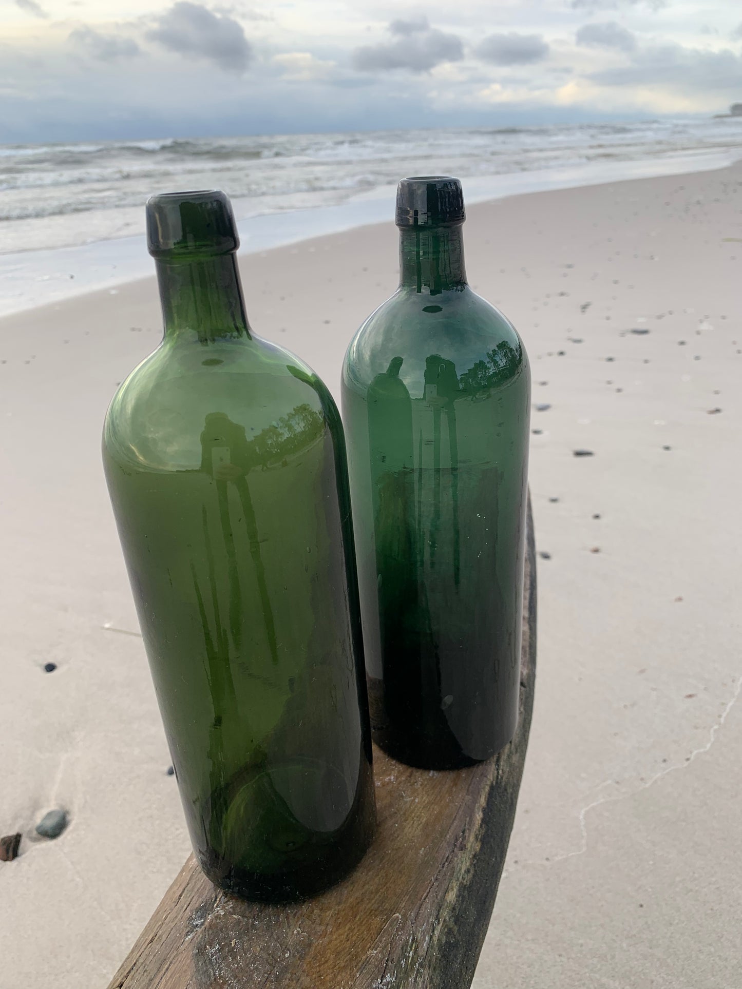 Grøn flaske