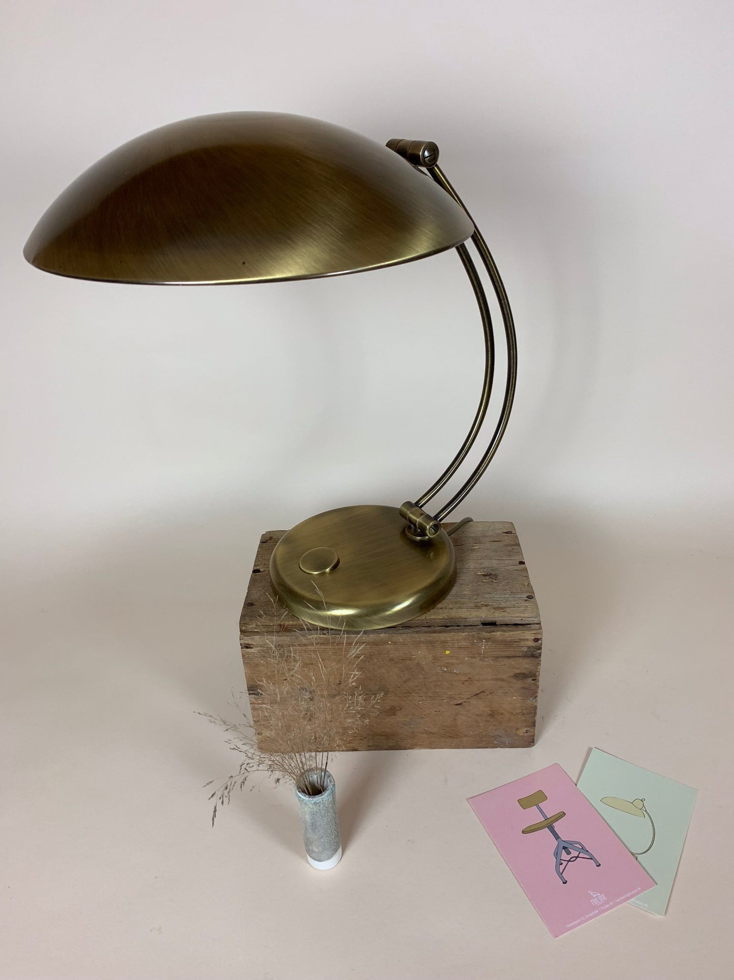 Hillebrand lampe fra omkring 1950 - Sjældent set eksemplar