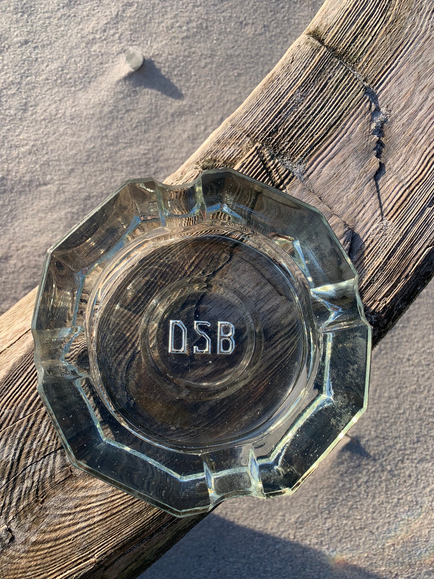 DSB askebæger i glas