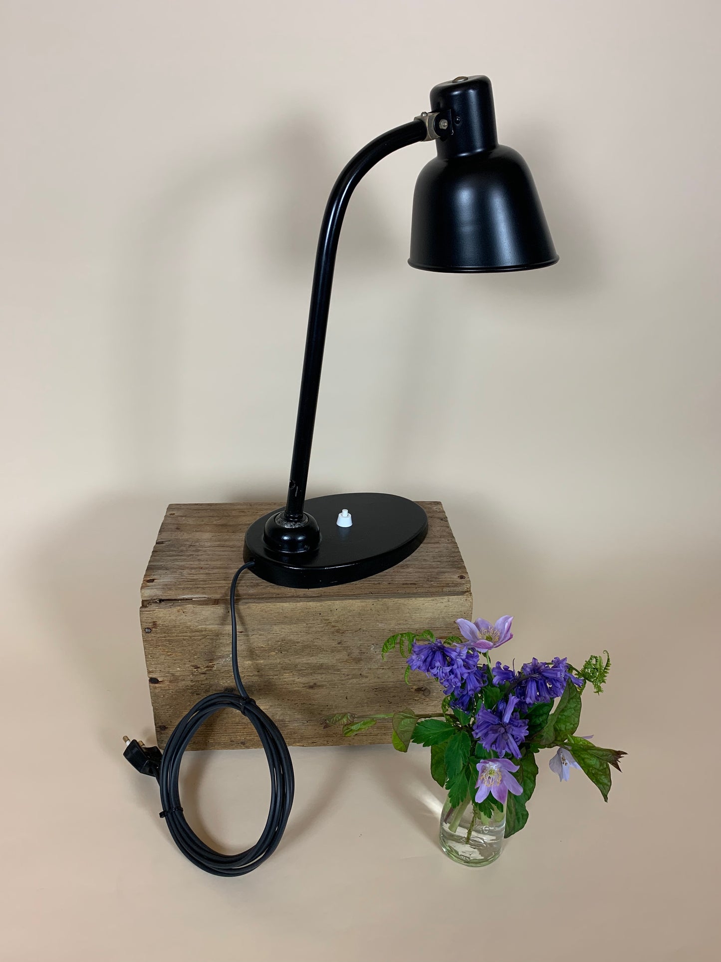 Lampe designet af Christian Dell for Bünte und Remmler