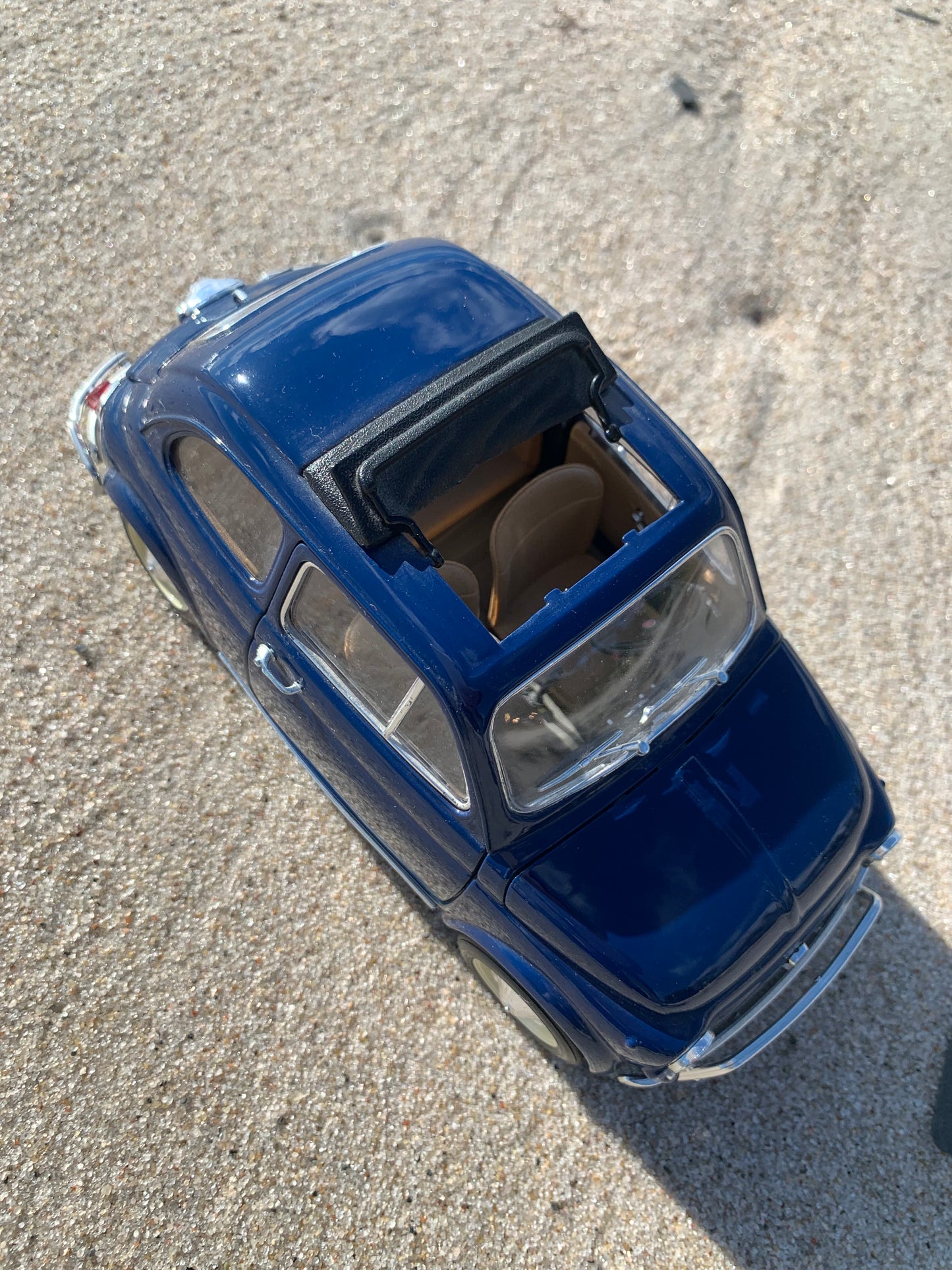FIAT 500 - Blå