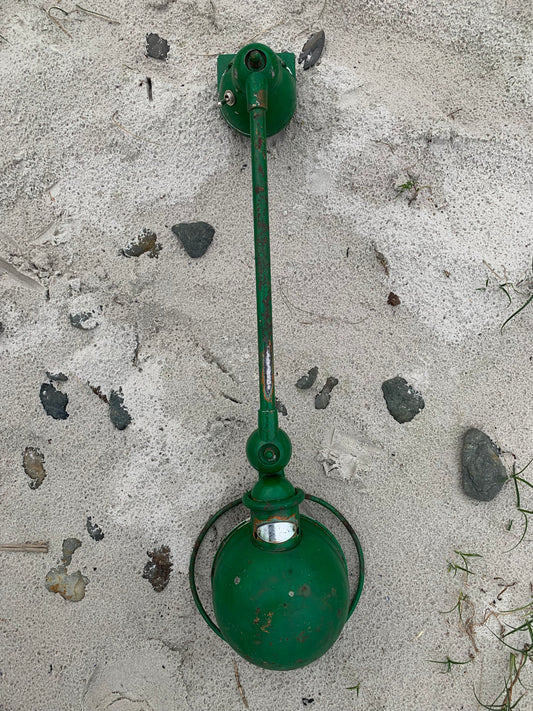 Jieldé væglampe med 1 arm - Grøn