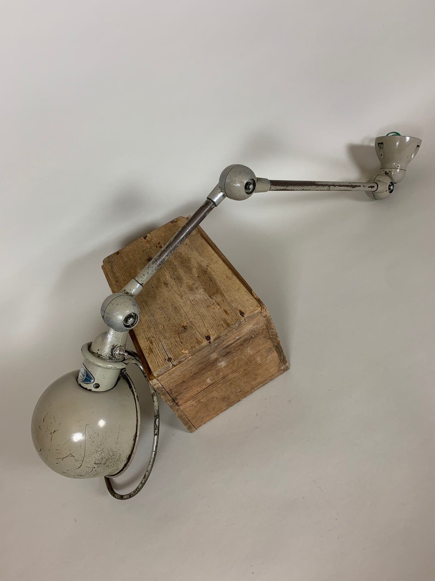 Jieldé væg/loftslampe med to arme