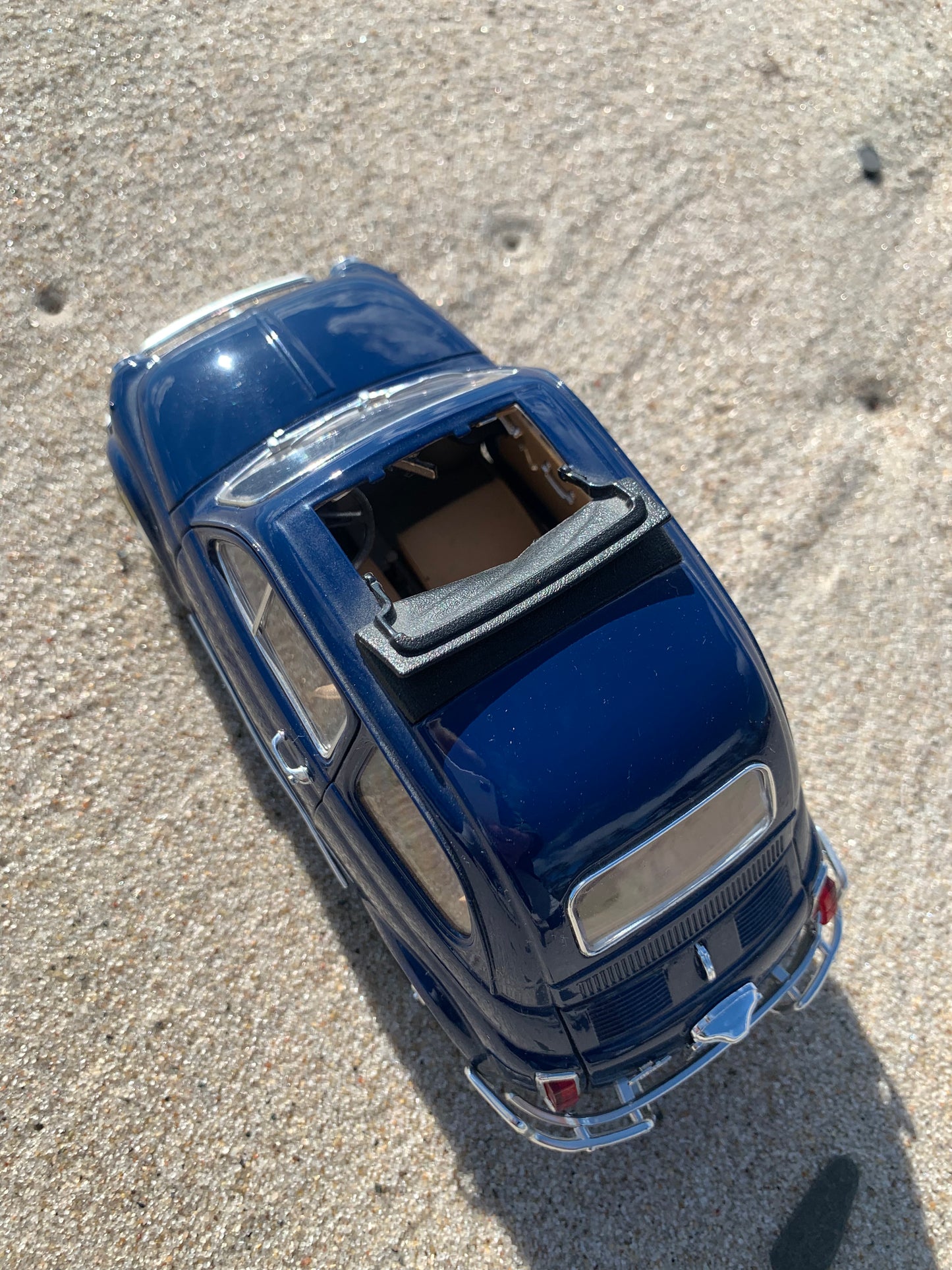 FIAT 500 - Blå