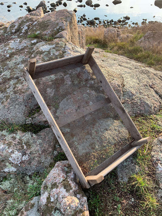Løgkasse med skøn patina