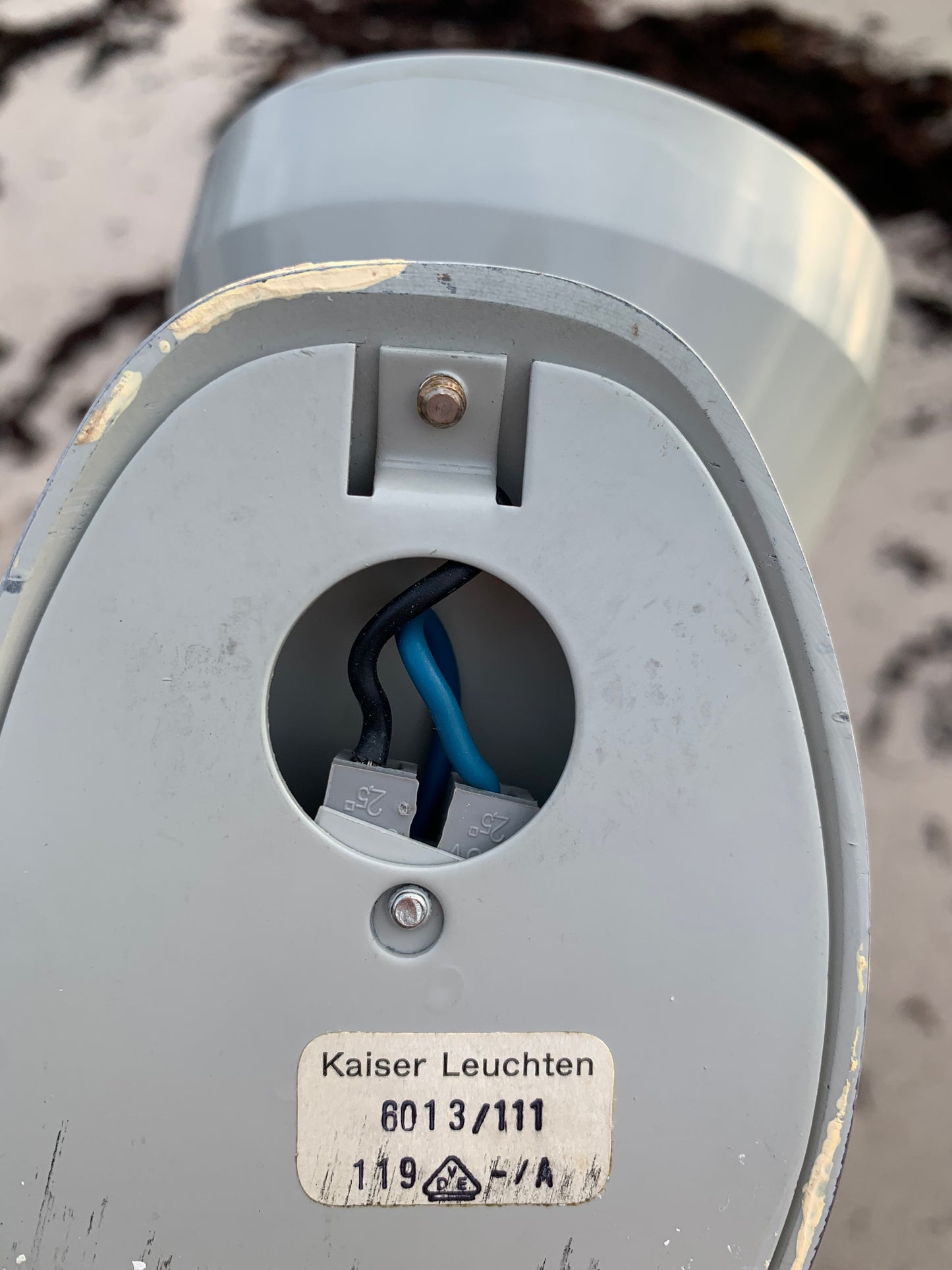 Kaiser Leuchten 6013 væglampe - Grå