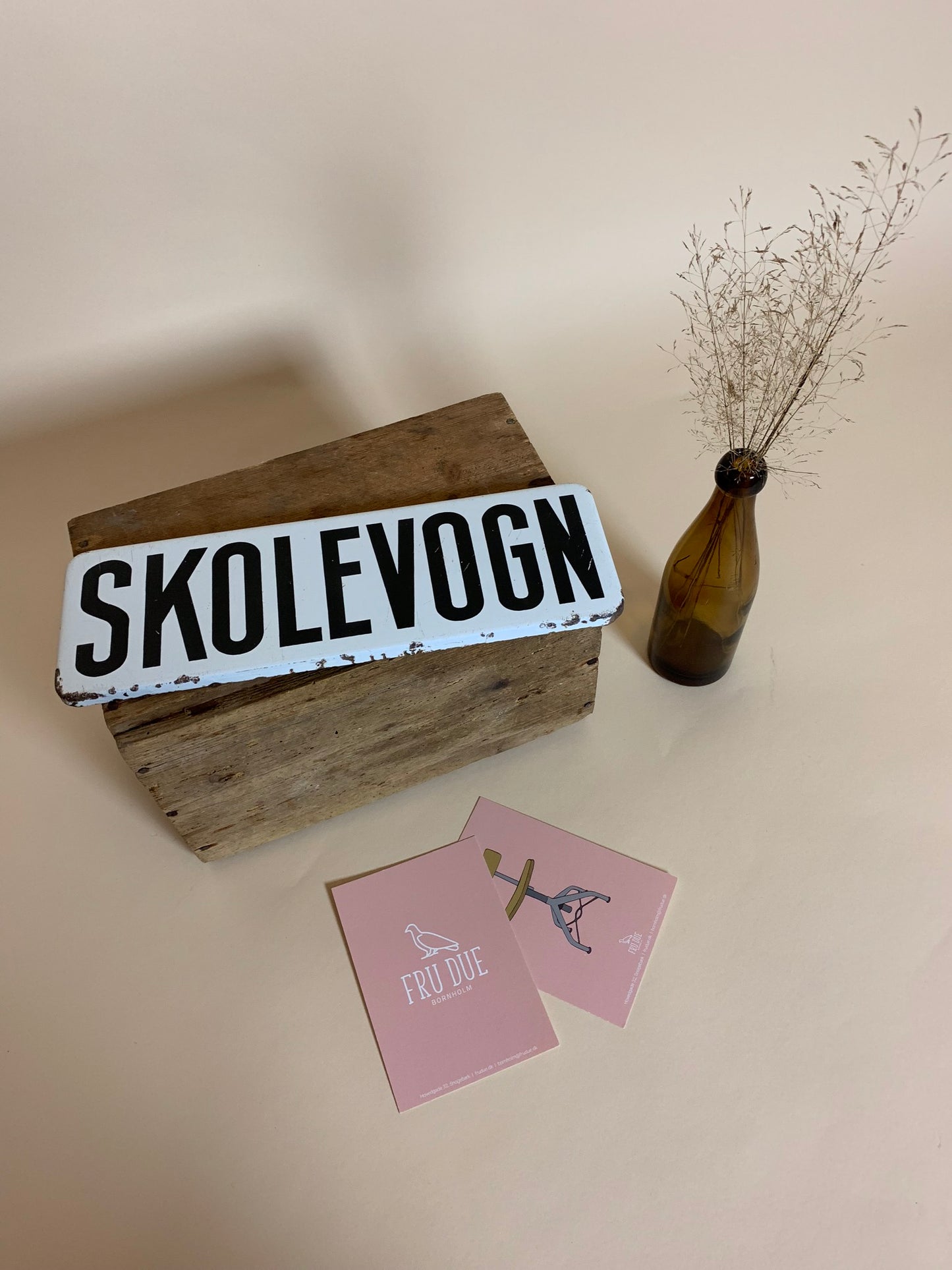 Skolevogn skilt