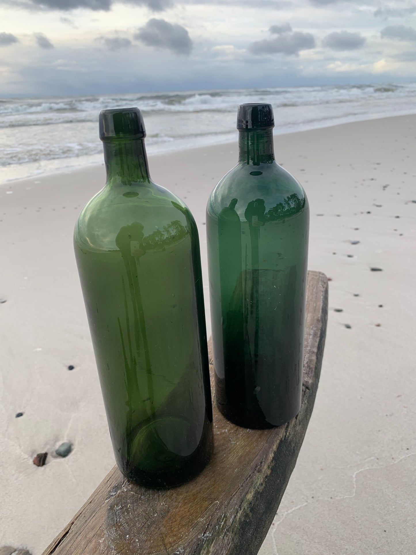 Grøn flaske