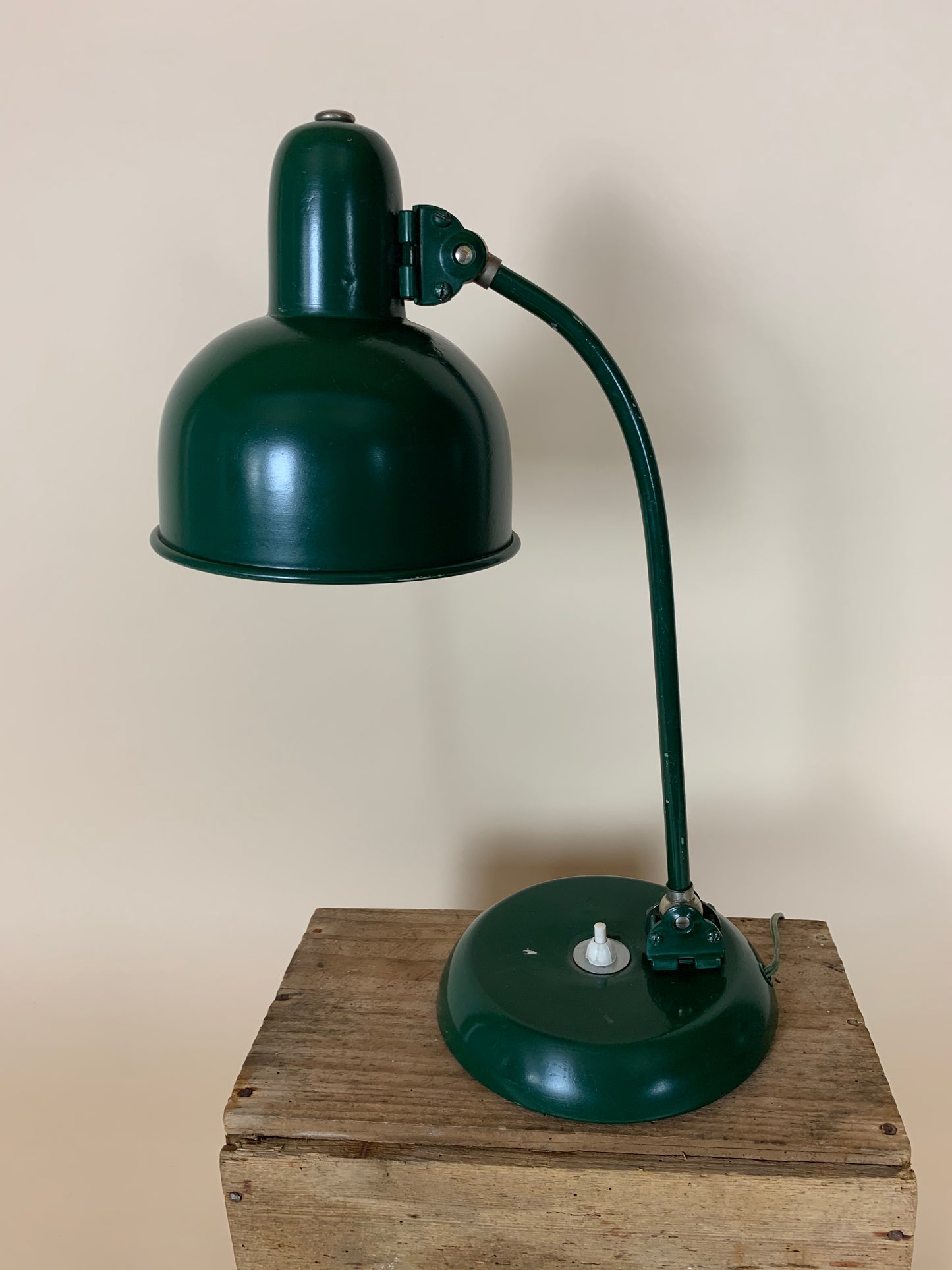 Grøn Bauhauslampe